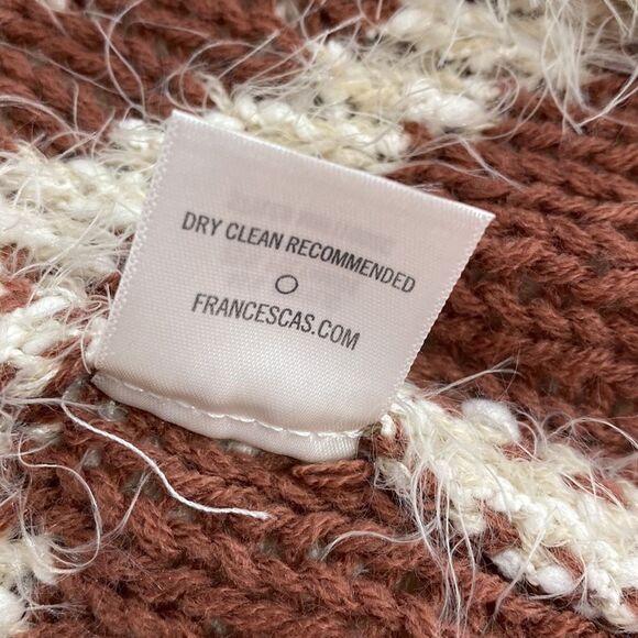 Alya eyelash long sleeve open front cardigan sweater size M - Picture 8 of 10